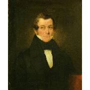 John Neagle Portrait of a man in coat painting
